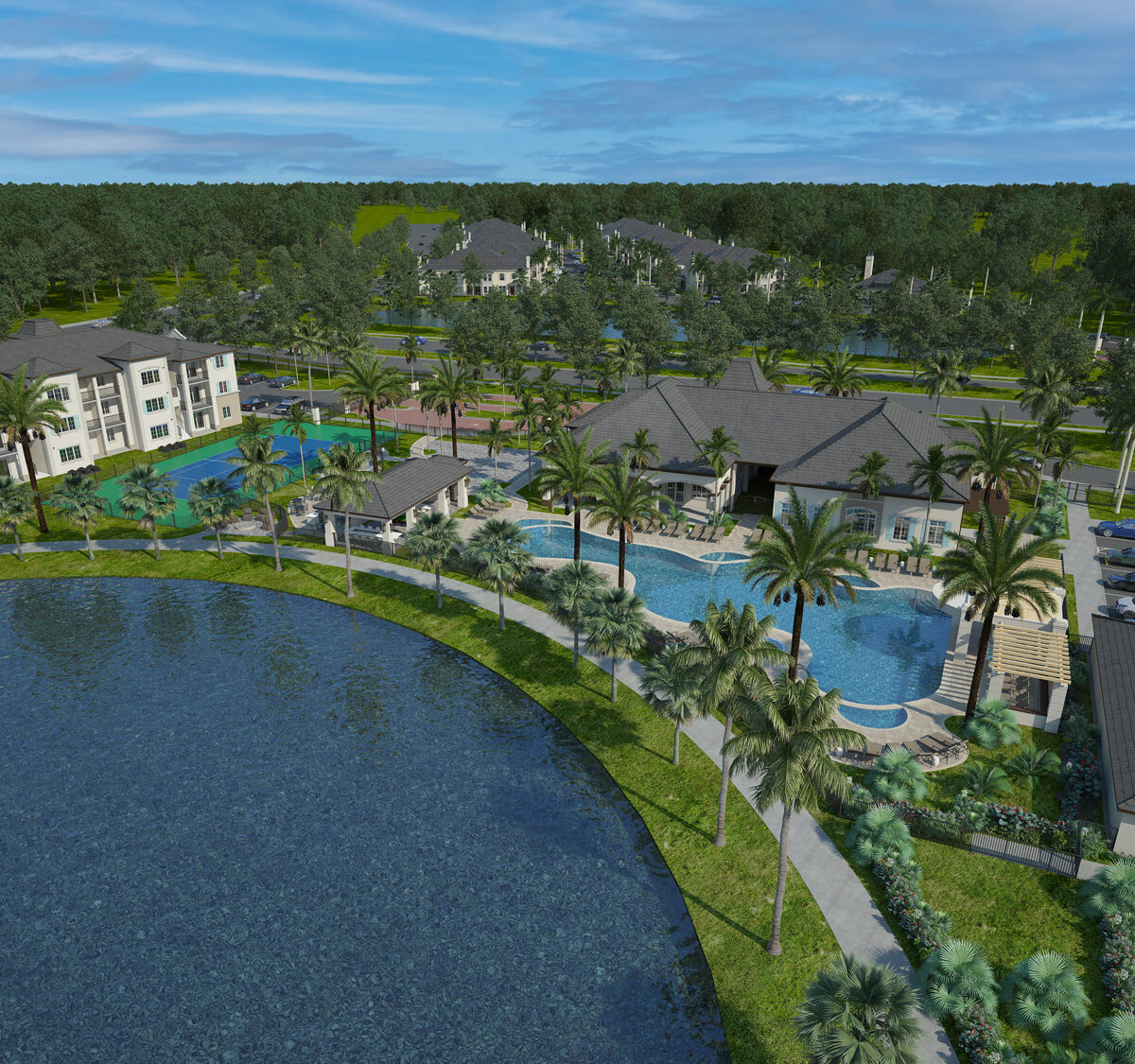 Town Treeline
